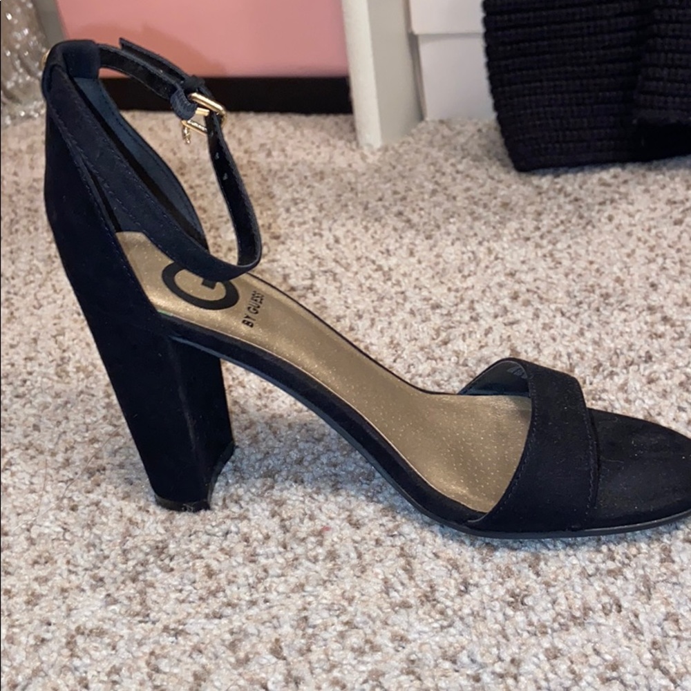 black heels